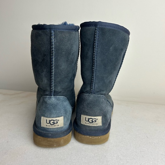 UGG Deep Blue Sheepskin Footwear - Picture 3 of 5